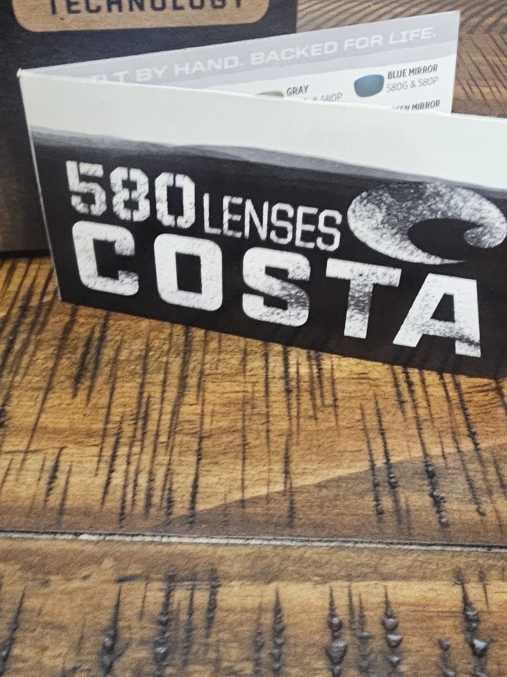 Costa Del Mar Rinconcito Sunglasses Matte Gray Blue Mirror 580G Glass RIC 08 Box - Picture 4 of 10